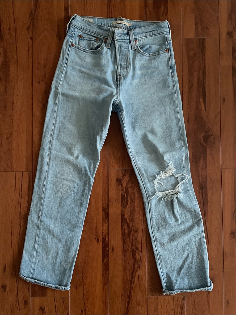 Levis Wedgie Straight Leg Jeans
